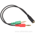 Earphone Audio Splitter Cable Adapter